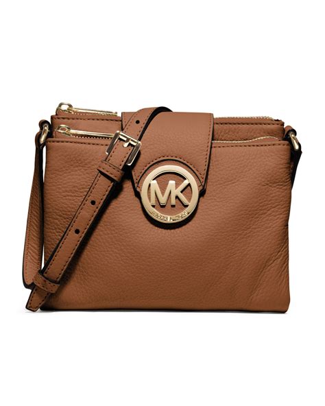 michael kors fulton pebbled large crossbody bags|Michael Kors Fulton Crossbody Bags & Handbags for Women.